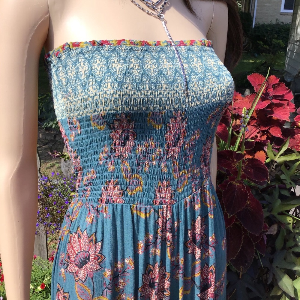 Sale SMOCK TOP with WIDE LEG JUMPSUIT - Picture 5 of 8